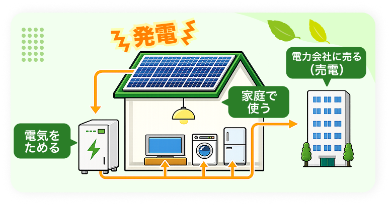 売電イメージ